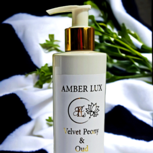 VELVET PEONY & OUD HAND & BODY LOTION Amber lux