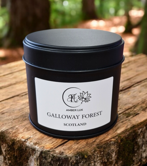 Galloway Forest Tin Candle - Image 2